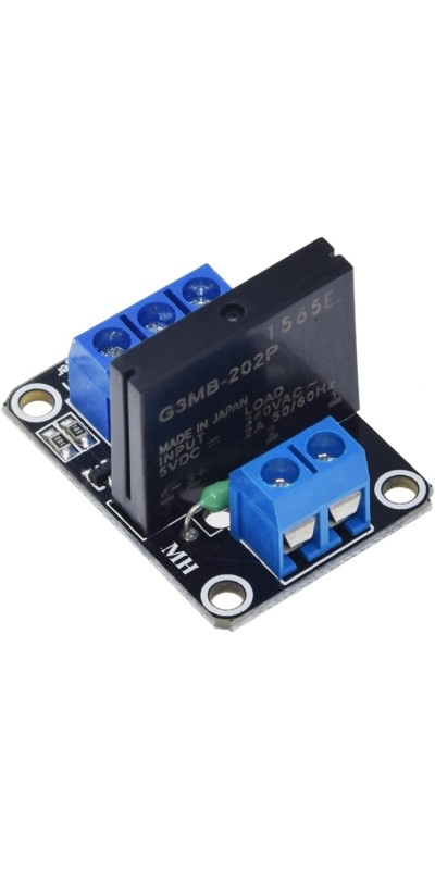 5V Relay 1 2 4 8 Channel For SSR High Low Level Solid State Relay Module 250V 2A For(5V 2 way Low)