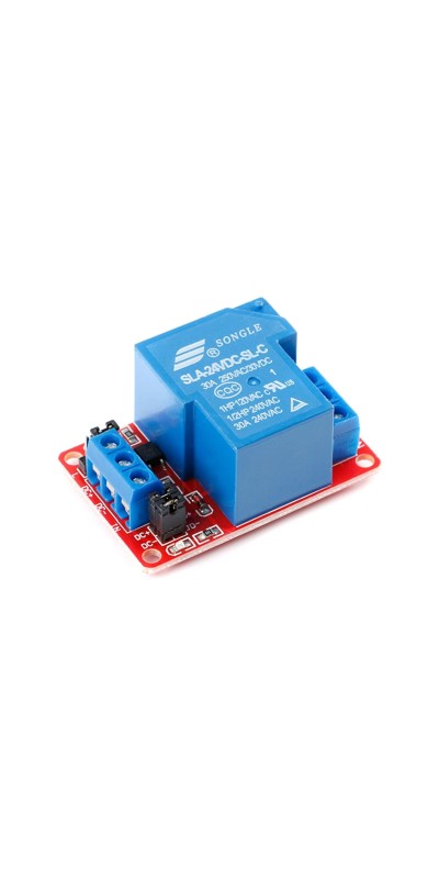 24V 30A Relay Module, 1 Channel, Optocoupler Isolation, High/Low Trigger for Automation Control