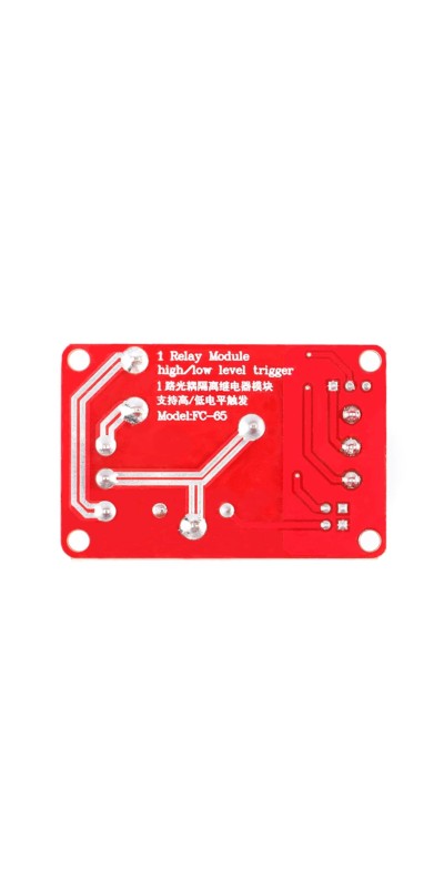 24V 30A Relay Module, 1 Channel, Optocoupler Isolation, High/Low Trigger for Automation Control