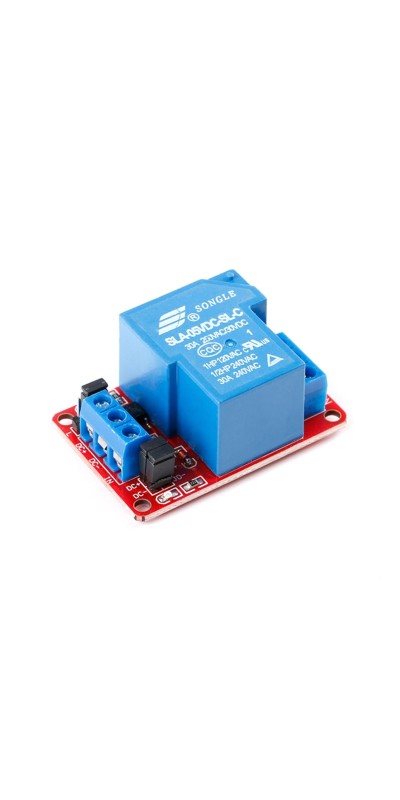 24V 30A Relay Module, 1 Channel, Optocoupler Isolation, High/Low Trigger for Automation Control