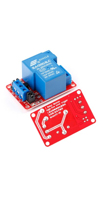 24V 30A Relay Module, 1 Channel, Optocoupler Isolation, High/Low Trigger for Automation Control