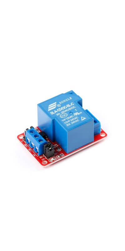 24V 30A Relay Module, 1 Channel, Optocoupler Isolation, High/Low Trigger for Automation Control