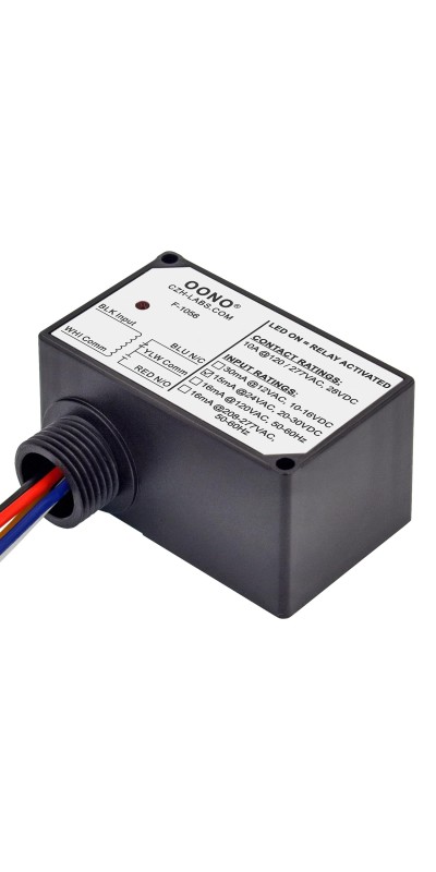 10Amp Power Relay Module, Plastic Enclosure and Pre-Wired (AC 120V)
