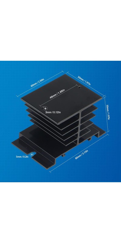 CG Solid State Relay SSR-25DA DC to AC Input 3-32VDC To Output 24-480VAC 25A Single Phase Plastic Cover…
