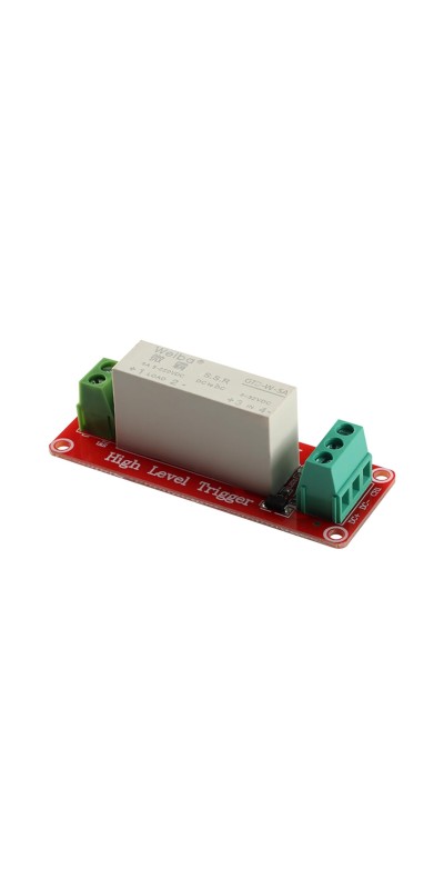 5V 1 Channel Solid State Relay Module, Low Level Trigger, 5A DC Control (2 Channel)