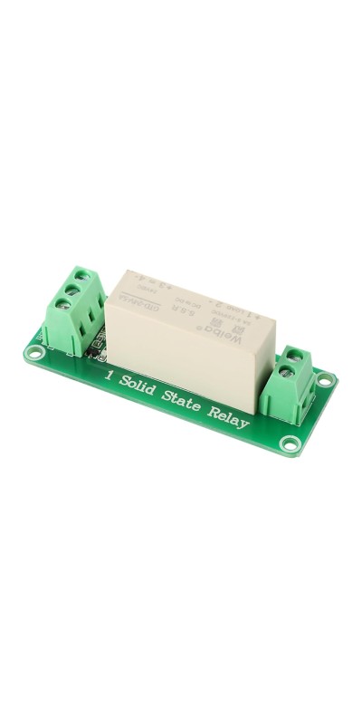 5V 2 Channel Solid State Relay Module, Low Level Trigger, 5A DC Control for Arduino Raspberry Pi