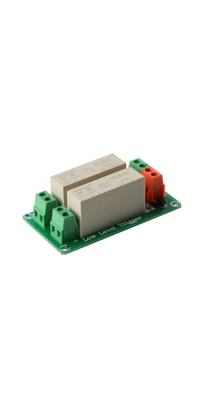 5V 2 Channel Solid State Relay Module, Low Level Trigger, 5A DC Control for Arduino Raspberry Pi