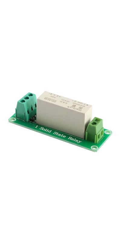 5V 2 Channel Solid State Relay Module, Low Level Trigger, 5A DC Control for Arduino Raspberry Pi