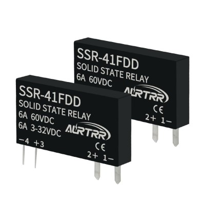 (2pcs)12V 5V 3v 3.3V Solid State Relay 1a,dc SSR,Input:3-32Vdc,Output:5-60Vdc,41Fdd,Non-Contact,Mini,Slim Ac dc-dc,Micro for ESP32 Raspberry Pi Arduino ebike PLC