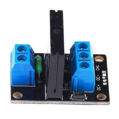 High Level/Low Level 5V 1 Channel SSR G3MB-202P Solid State Relay Module 240V 2A Output with Resistive Fuse for(Low Level Trigger)