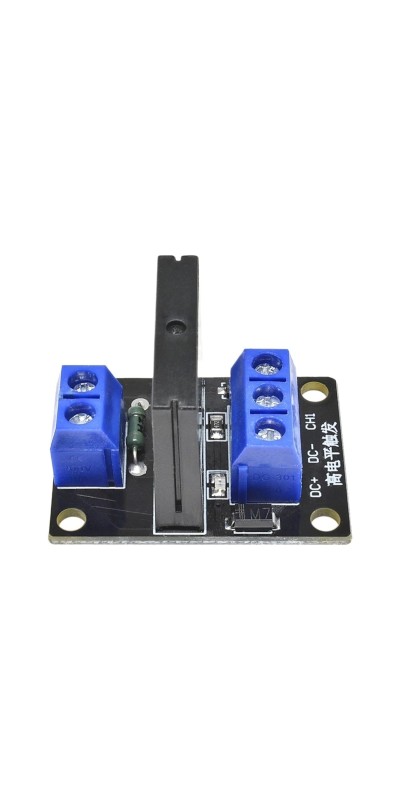 High Level/Low Level 5V 1 Channel SSR G3MB-202P Solid State Relay Module 240V 2A Output with Resistive Fuse for(Low Level Trigger)