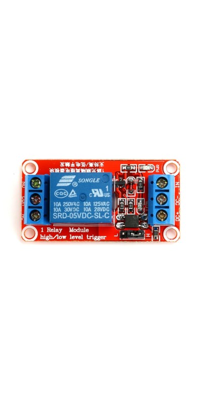 5V 1-Channel Relay Module with Optocoupler Isolation, Supports High and Low Level Trigger, Compatible with Arduino and Raspberry Pi for DIY Electronics Projects