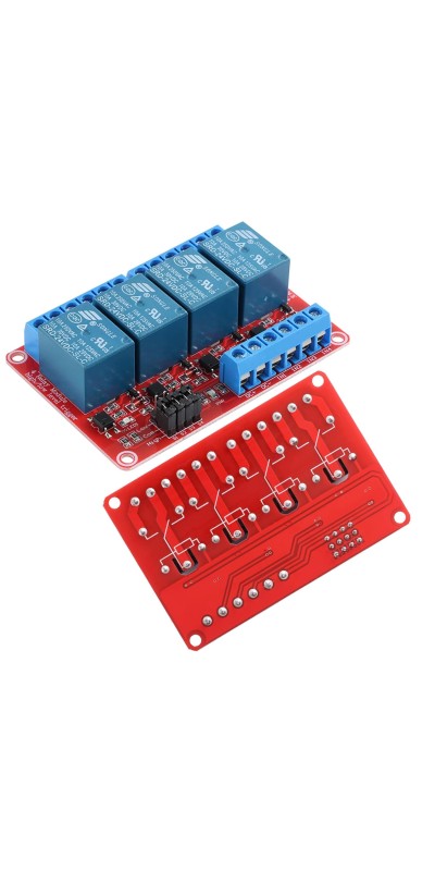 5V 1-Channel Relay Module with Optocoupler Isolation, Supports High and Low Level Trigger, Compatible with Arduino and Raspberry Pi for DIY Electronics Projects