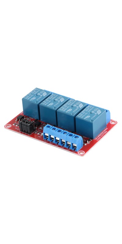 5V 1-Channel Relay Module with Optocoupler Isolation, Supports High and Low Level Trigger, Compatible with Arduino and Raspberry Pi for DIY Electronics Projects