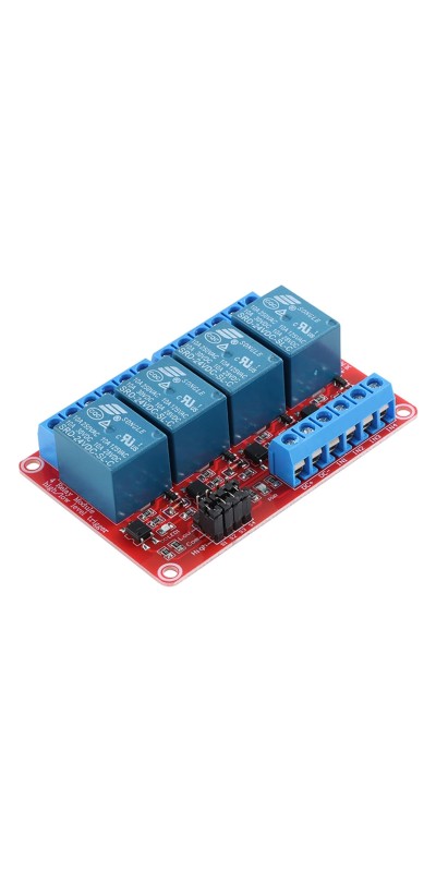 5V 1-Channel Relay Module with Optocoupler Isolation, Supports High and Low Level Trigger, Compatible with Arduino and Raspberry Pi for DIY Electronics Projects