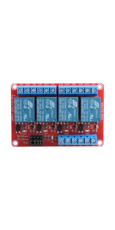 5V 1-Channel Relay Module with Optocoupler Isolation, Supports High and Low Level Trigger, Compatible with Arduino and Raspberry Pi for DIY Electronics Projects