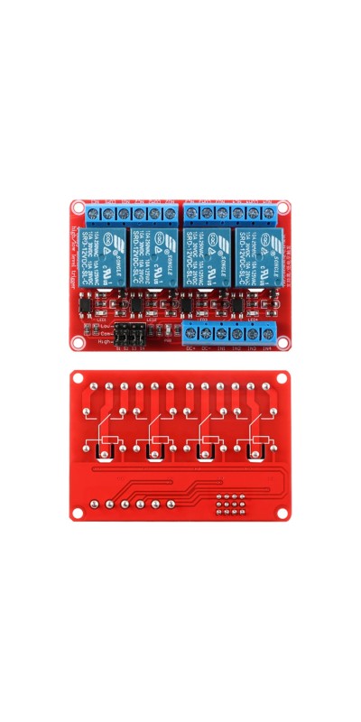 5V 1-Channel Relay Module with Optocoupler Isolation, Supports High and Low Level Trigger, Compatible with Arduino and Raspberry Pi for DIY Electronics Projects