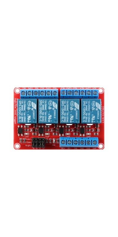 5V 1-Channel Relay Module with Optocoupler Isolation, Supports High and Low Level Trigger, Compatible with Arduino and Raspberry Pi for DIY Electronics Projects