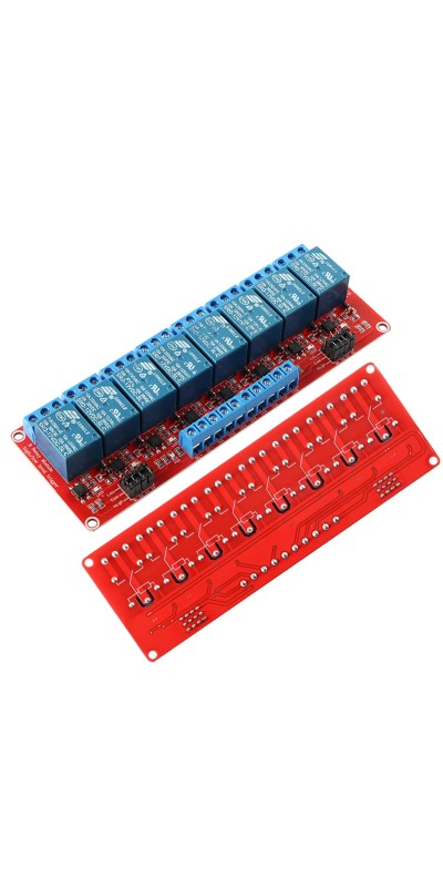 5V 1-Channel Relay Module with Optocoupler Isolation, Supports High and Low Level Trigger, Compatible with Arduino and Raspberry Pi for DIY Electronics Projects