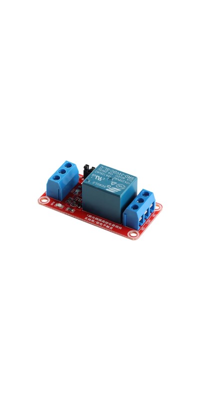 5V 1-Channel Relay Module with Optocoupler Isolation, Supports High and Low Level Trigger, Compatible with Arduino and Raspberry Pi for DIY Electronics Projects