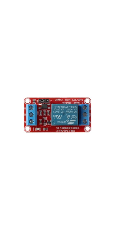 5V 1-Channel Relay Module with Optocoupler Isolation, Supports High and Low Level Trigger, Compatible with Arduino and Raspberry Pi for DIY Electronics Projects