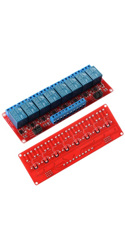 5V 1-Channel Relay Module with Optocoupler Isolation, Supports High and Low Level Trigger, Compatible with Arduino and Raspberry Pi for DIY Electronics Projects