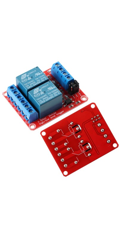 5V 1-Channel Relay Module with Optocoupler Isolation, Supports High and Low Level Trigger, Compatible with Arduino and Raspberry Pi for DIY Electronics Projects