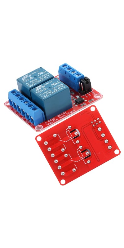5V 1-Channel Relay Module with Optocoupler Isolation, Supports High and Low Level Trigger, Compatible with Arduino and Raspberry Pi for DIY Electronics Projects