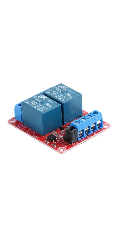5V 1-Channel Relay Module with Optocoupler Isolation, Supports High and Low Level Trigger, Compatible with Arduino and Raspberry Pi for DIY Electronics Projects