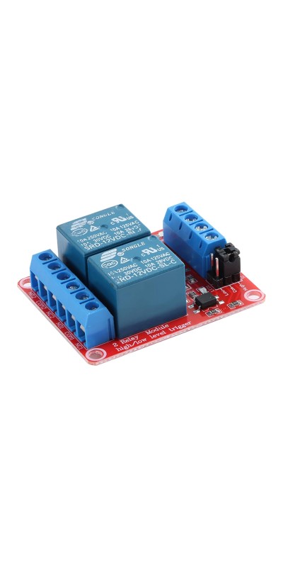 5V 1-Channel Relay Module with Optocoupler Isolation, Supports High and Low Level Trigger, Compatible with Arduino and Raspberry Pi for DIY Electronics Projects