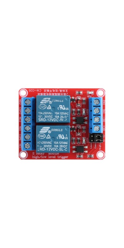 5V 1-Channel Relay Module with Optocoupler Isolation, Supports High and Low Level Trigger, Compatible with Arduino and Raspberry Pi for DIY Electronics Projects