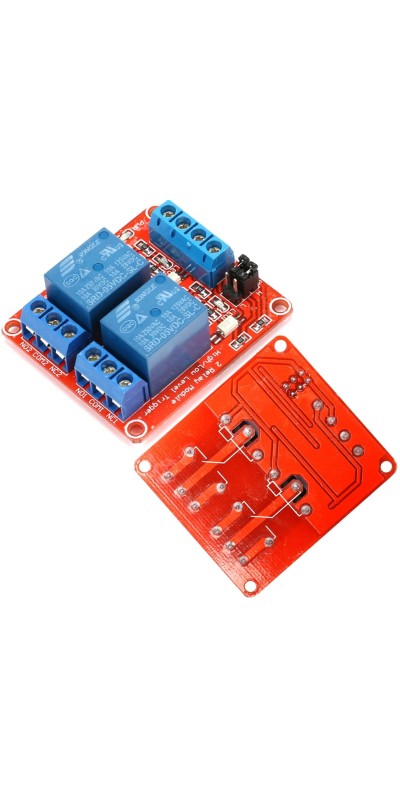 5V 1-Channel Relay Module with Optocoupler Isolation, Supports High and Low Level Trigger, Compatible with Arduino and Raspberry Pi for DIY Electronics Projects