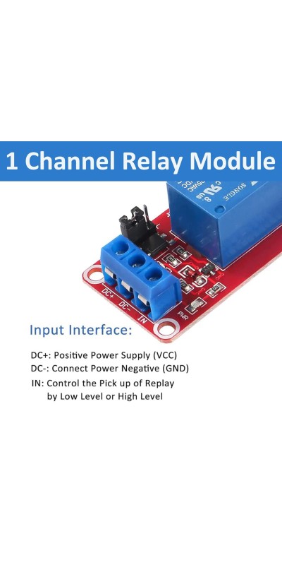 4pcs DC 24V Relay Module 1 Channel Relay Board with Optocoupler Isolation Support High or Low Level