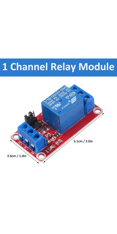 4pcs DC 24V Relay Module 1 Channel Relay Board with Optocoupler Isolation Support High or Low Level