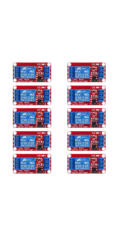 4pcs DC 24V Relay Module 1 Channel Relay Board with Optocoupler Isolation Support High or Low Level