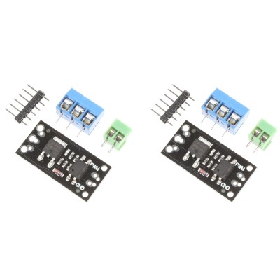 MOS FET Field Effect Transistor Module Optocoupler Isolation (Pack of 2) (100V 9.4A FR120N)