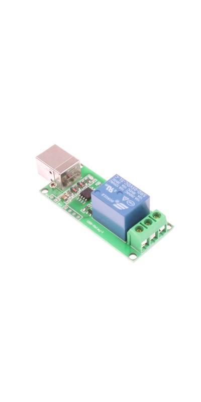 8-Channel 12V Computer USB Control Switch Relay Module Drive-Free Relay Module Plug and Play Suitable for PC Smart Controller