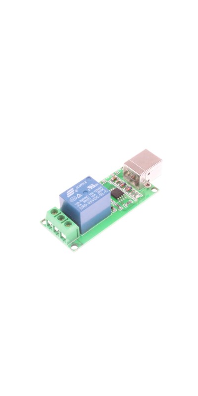 8-Channel 12V Computer USB Control Switch Relay Module Drive-Free Relay Module Plug and Play Suitable for PC Smart Controller