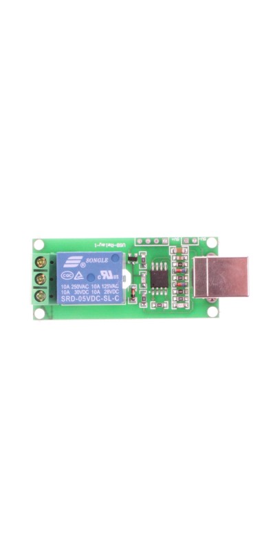 8-Channel 12V Computer USB Control Switch Relay Module Drive-Free Relay Module Plug and Play Suitable for PC Smart Controller