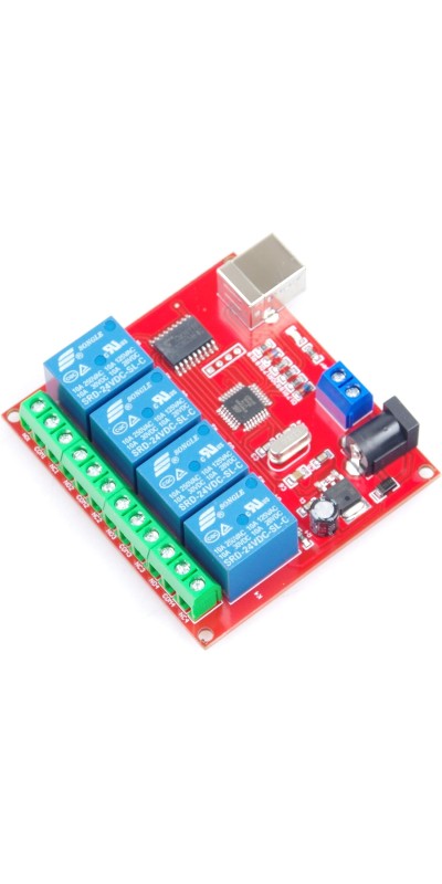 SRD-05VDC-SL-C 1 2 4 8 -Channel 5V 12v 24v Relay Module Free Driver USB Control Switch PC Intelligent Control (5V 8-Channel)