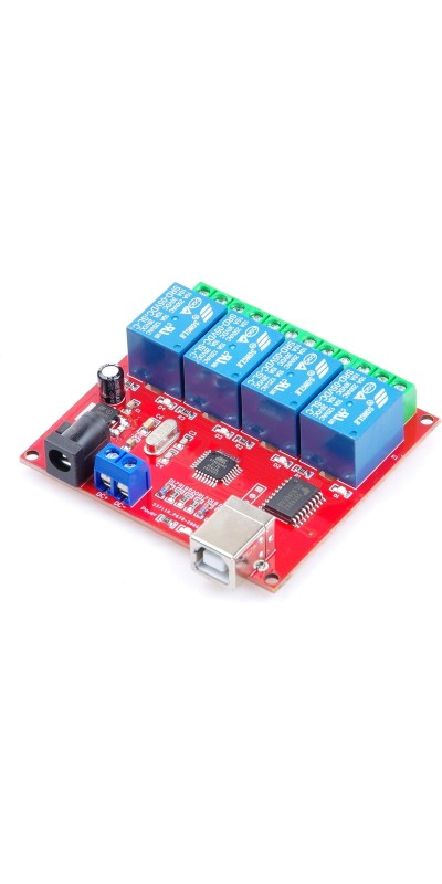 SRD-05VDC-SL-C 1 2 4 8 -Channel 5V 12v 24v Relay Module Free Driver USB Control Switch PC Intelligent Control (5V 8-Channel)