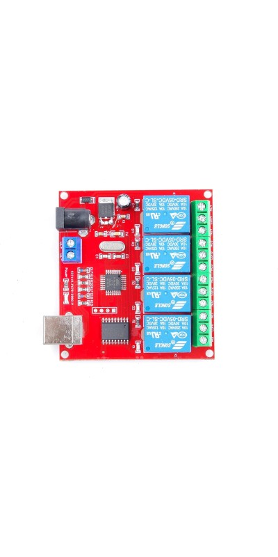 SRD-05VDC-SL-C 1 2 4 8 -Channel 5V 12v 24v Relay Module Free Driver USB Control Switch PC Intelligent Control (5V 8-Channel)