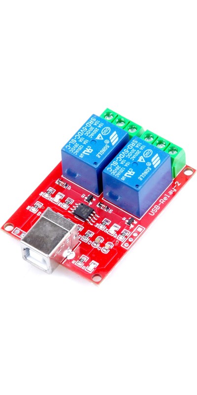 SRD-05VDC-SL-C 1 2 4 8 -Channel 5V 12v 24v Relay Module Free Driver USB Control Switch PC Intelligent Control (5V 8-Channel)