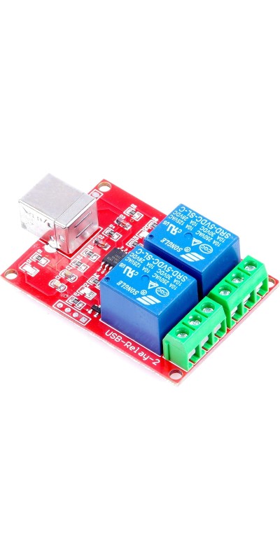 SRD-05VDC-SL-C 1 2 4 8 -Channel 5V 12v 24v Relay Module Free Driver USB Control Switch PC Intelligent Control (5V 8-Channel)