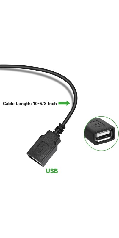 12V 24V DC to 5V 3A USB Female DC Converter Adapter Buck Module
