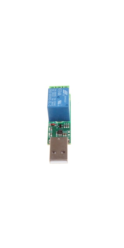 Drive-Free USB Computer Control Switch Relay Module USB Smart Switch Control Plug and Play (1-Channel USB)