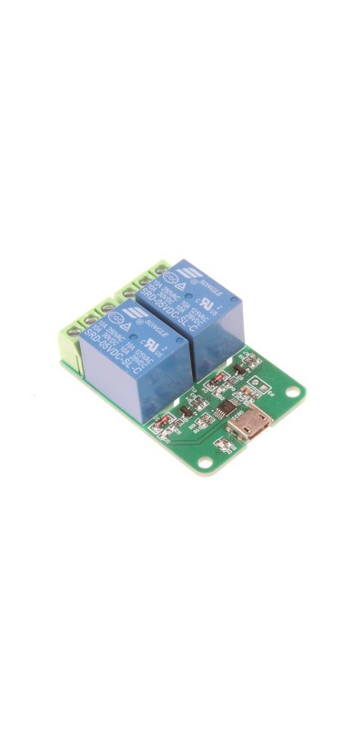 Drive-Free USB Computer Control Switch Relay Module USB Smart Switch Control Plug and Play (1-Channel USB)
