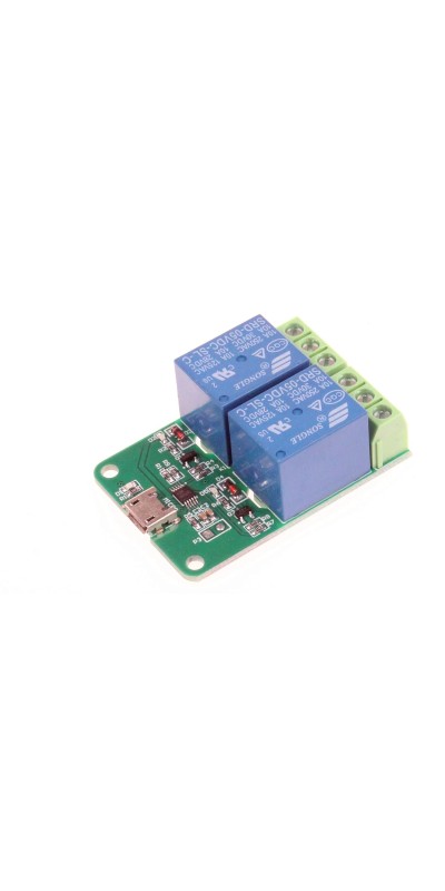 Drive-Free USB Computer Control Switch Relay Module USB Smart Switch Control Plug and Play (1-Channel USB)