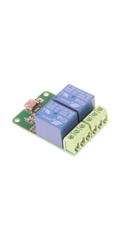 Drive-Free USB Computer Control Switch Relay Module USB Smart Switch Control Plug and Play (1-Channel USB)