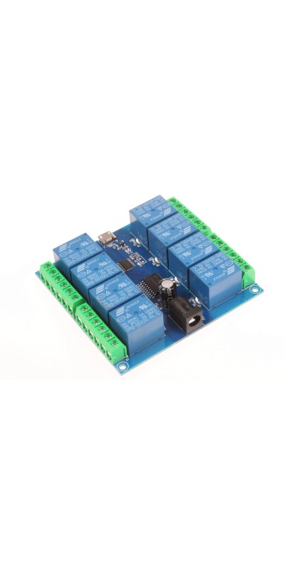 Drive-Free USB Computer Control Switch Relay Module USB Smart Switch Control Plug and Play (1-Channel USB)